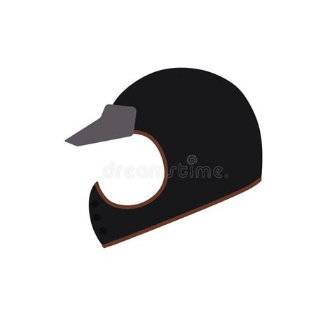 Motorcycle Helmet Seamless Pattern Vector Illustration Motorcycle Full