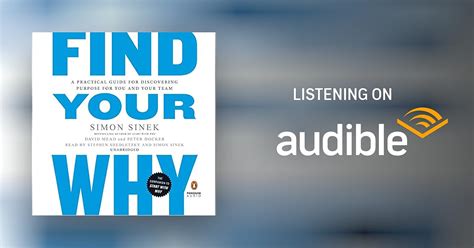 Find Your Why By Simon Sinek David Mead Peter Docker Audiobook