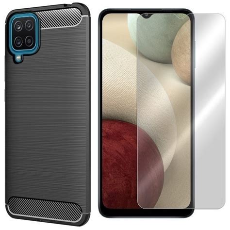 Etui do Samsung Galaxy A12 Sm A125 Karbon szkło VegaCom Sklep