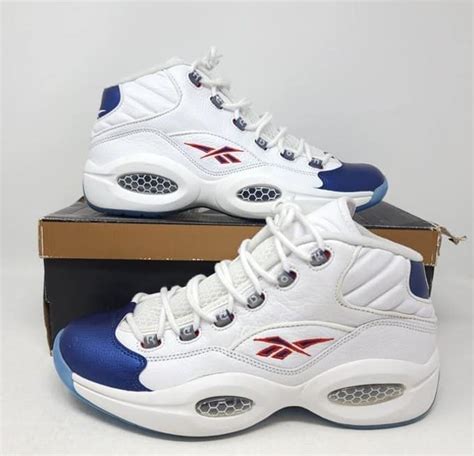 Reebok Releases Allen Iverson Question Blue Toe Shoes On August 19