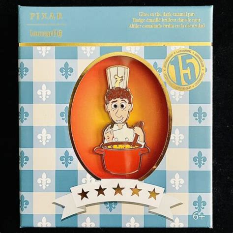 Jumbo Le Loungefly Linguini Remy Pot Pixar Ratatouille 15 Anniversary