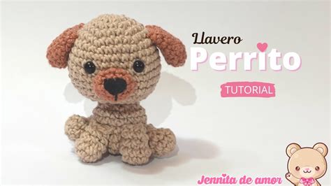 PERRITO LLAVERO Amigurumi Tutorial YouTube