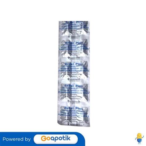 Jual Rebal Plus Strip 10 Kapsul Di Seller Apotek Farmaku Badung Kapal