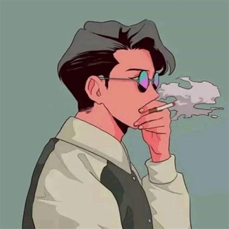 Retro Anime PFP Aesthetic Male