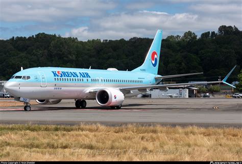 Hl Korean Air Lines Boeing Max Photo By Nick Sheeder Id