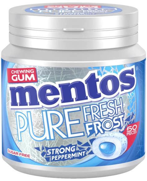 Mentos Gum Pure Fresh Frost Strong Peppermint Mentos Nederland