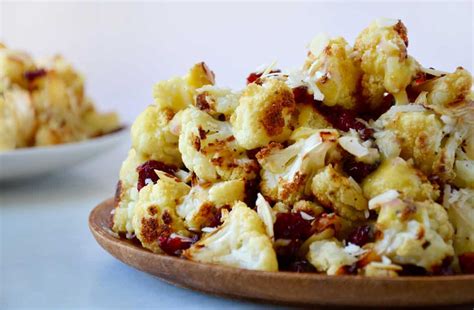 Roasted Cauliflower Salad With Lemon Dressing Just A Taste