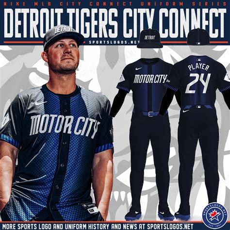 Detroit Tigers City Connect Jerseys 2024 - Chery Randee