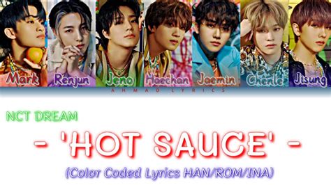 Nct Dream Hot Sauce Color Coded Lyrics Hanromina Youtube