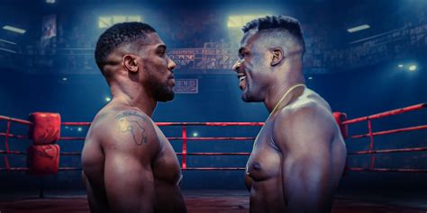 Anthony Joshua Vs Francis Ngannou Simulation Ends In Huge Knockout