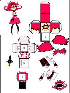 Nifty Hazbin Hotel Paper Craft In 2024 Paper Doll Template Hello