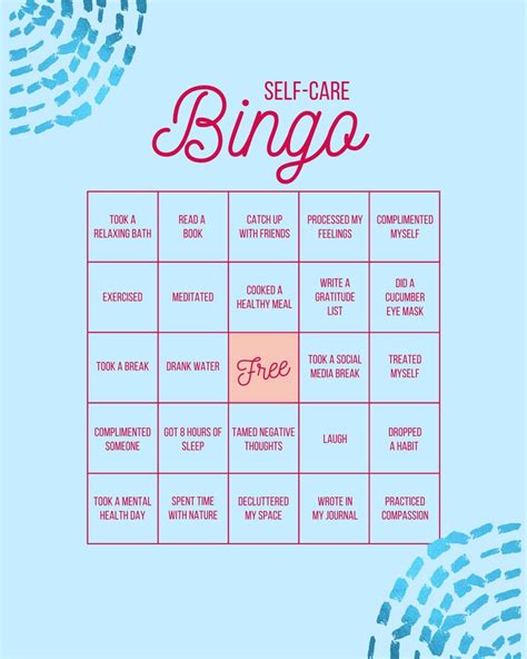 Self Love Bingo With 25 Pieces Download And Print Etsy