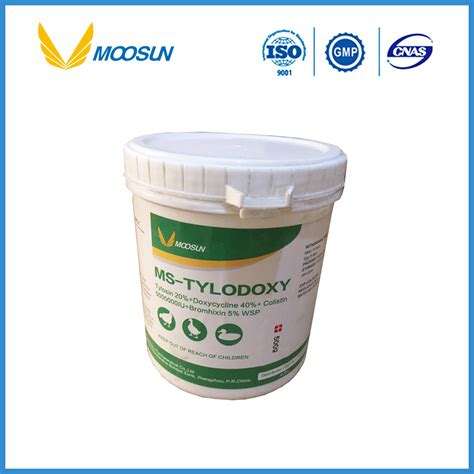 Veterinary Antibiotics Medicine Tylosin Tartrate And Doxycycline Hcl