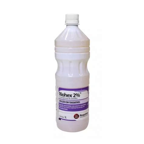 Riohex Clorexidina 2 Degermante 1000ml Rioquímica Resportes