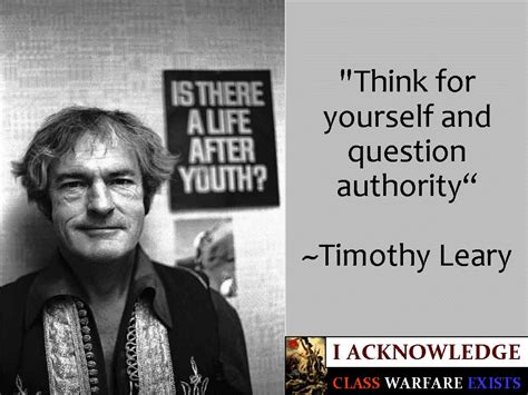 Timothy Leary Image Quotation 5 Sualci Quotes