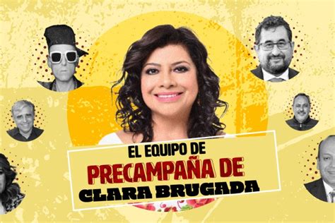 Infografía El Equipo De Precampaña De Clara Brugada Político Mx