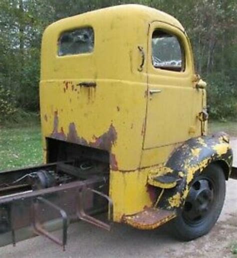 Dodge Cabover Coe Truck Flatbed Hauler Project Ratrod Patina Barn