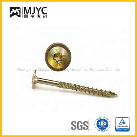 Torx Screw Bolt For Wooden Construction Truss Wafer Round Washer Head