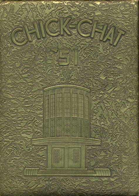 1951 yearbook from Chickasha High School from Chickasha, Oklahoma