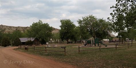 Campground Review Medora Campground Medora North Dakota The Tin