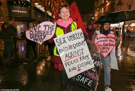 Women Take To Londons Street To Protest About Sex Worker Laws Daily