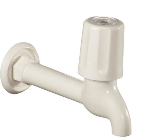 White Ptmt Long Body Water Tap For Bathroom Fitting At Rs Piece In