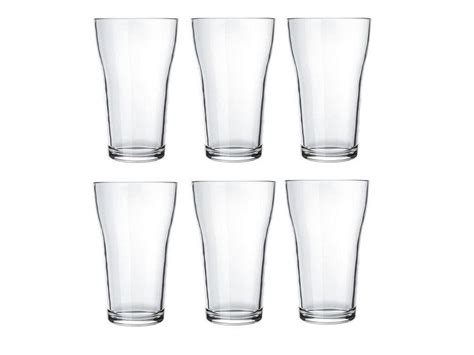 Conjunto 6 Copos Para Cerveja Boteco 200 Ml Vidro Nadir Figueiredo