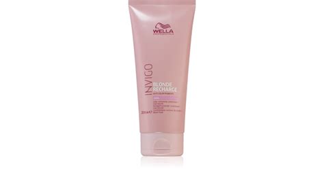Wella Professionals Invigo Blonde Recharge Återhämtande balsam för blont hår notino se