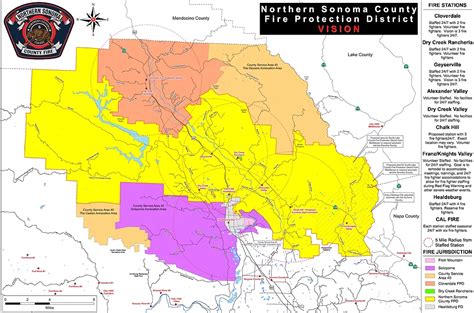 Sonoma Fire Evacuation Map