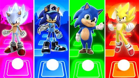 Sonic Shadow Sonic Sonic Megamix Sonic The Hedgehog Tiles Hop