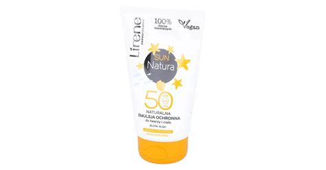 Lirene Sun Natura naturalna emulsja ochronna do twarzy i ciała SPF50