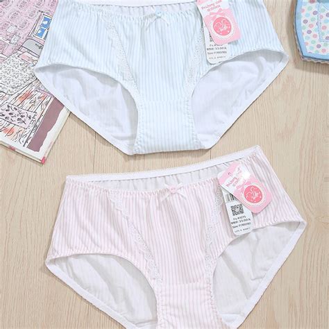 Free Shipping Feichangzimei Girl Undewear Panties Cotton Solid Cotton