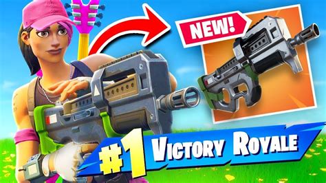 New Compact Smg Founder Skin Gameplay Fortnite Battle Royale Youtube