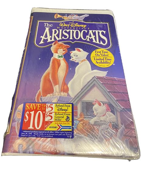 Walt Disney S Masterpiece Series The Aristocats VHS