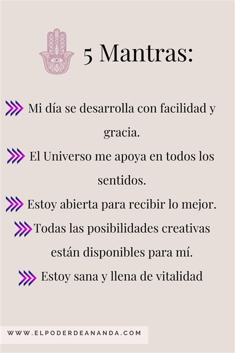 Mantras para atraer tu vida soñada Afirmaciones positivas diarias