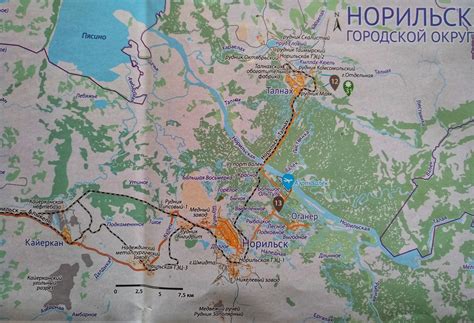 Карта норильск карта россии