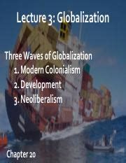 Understanding Globalization: Three Waves and Impacts | Course Hero