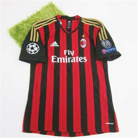 Kakà Milan Issuedworn Shirt Champions League 20132014 Charitystars