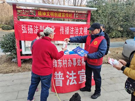 郑州市绿东村街道桐柏社区开展普法宣传活动 大河新闻