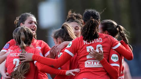 PSV Vrouwen Wint Van Fortuna Sittard En Houdt Nummer Twee Ajax In Het