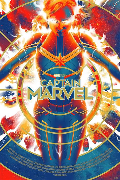 Check Out Mondos Sweet Captain Marvel Posters And Enamel Pins
