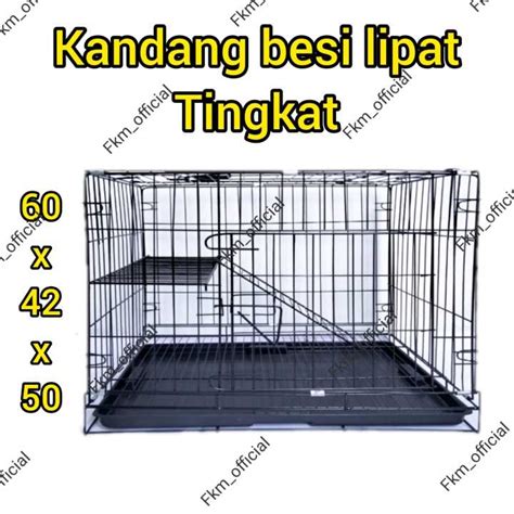 Kandang Kucing 60x42x50 Tingkat Lazada Indonesia