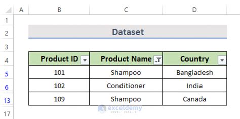 How To Remove Filter In Excel Vba 5 Simple Methods Exceldemy