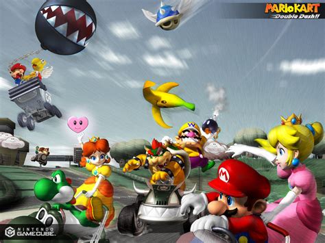 Mario Kart Double Dash Wallpaper Mario Wallpaper 38106376 Fanpop