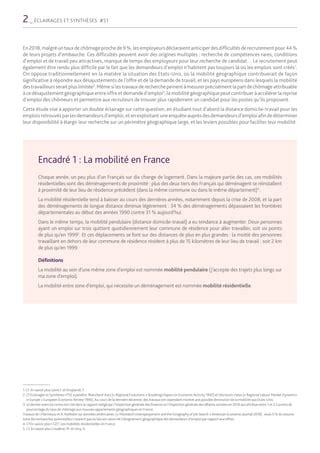 La mobilité géographique des demandeurs d emploi freins et leviers PDF