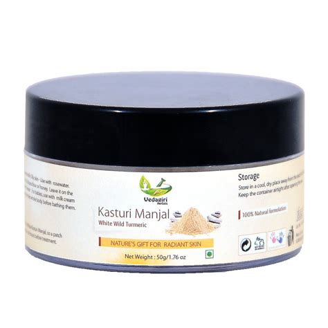 Vedagiri Herbals White Kasturi Manjal G Amazon In Beauty