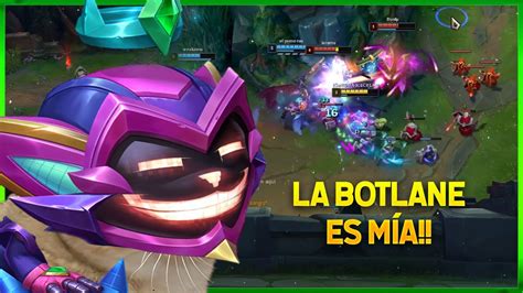 El Dominio Total De La Botlane Es M A League Of Legends Youtube