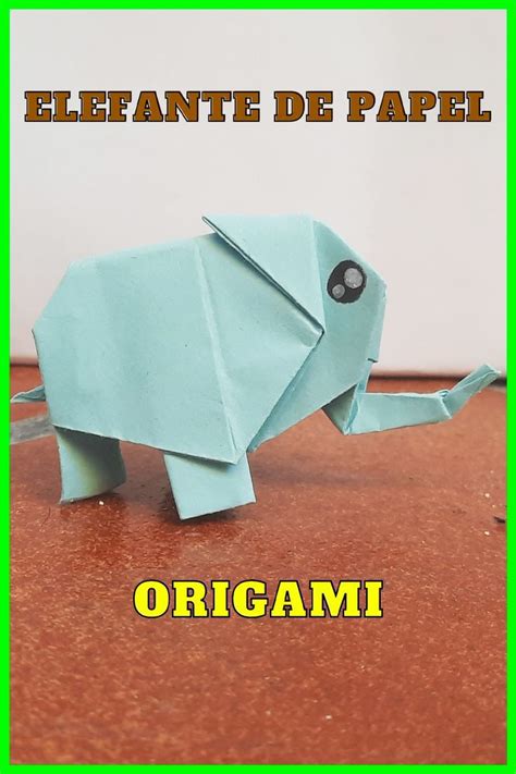 Elefantes De Papel - Origami de Animales | Elefante de papel