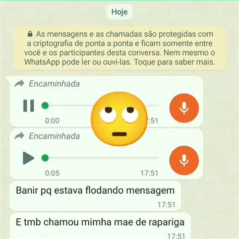 Hoje As mensagens e as chamadas são protegidas a criptografia de