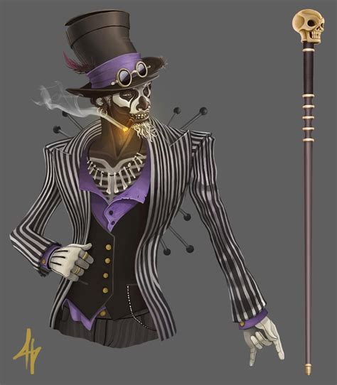 Baron Samedi Character Portraits Character Art Character Design